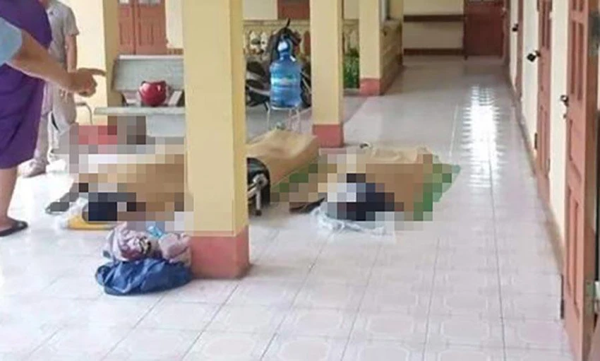 Lãnh đạo địa phương cho biết trên địa bàn vừa xảy ra trận mưa lớn kéo dài trong khoảng hơn một giờ đồng hồ. Ảnh CTV Lãnh đạo địa phương cho biết trên địa bàn vừa xảy ra trận mưa lớn kéo dài trong khoảng hơn một giờ đồng hồ. Ảnh CTV