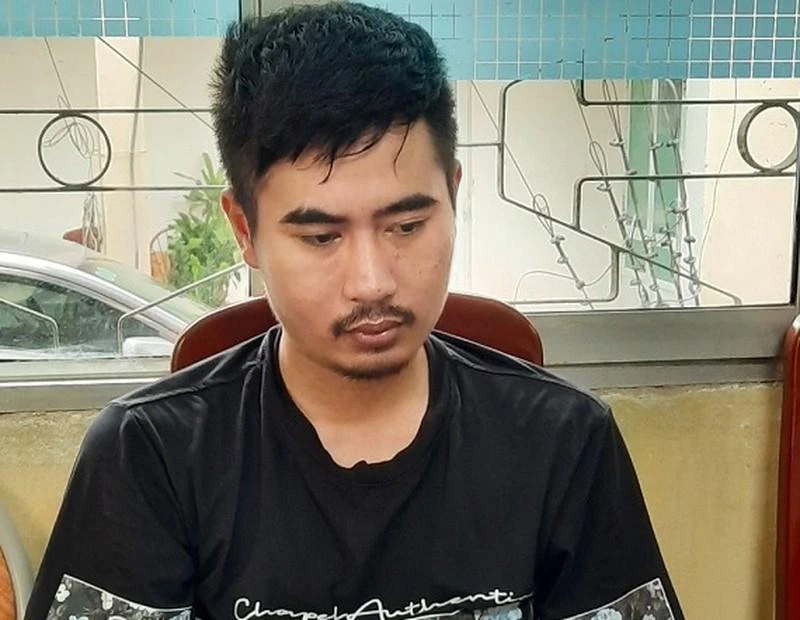 Nghi phạm Nguyễn Văn Xuân tại Cơ quan điều tra. Ảnh CACC Nghi phạm Nguyễn Văn Xuân tại Cơ quan điều tra. Ảnh CACC