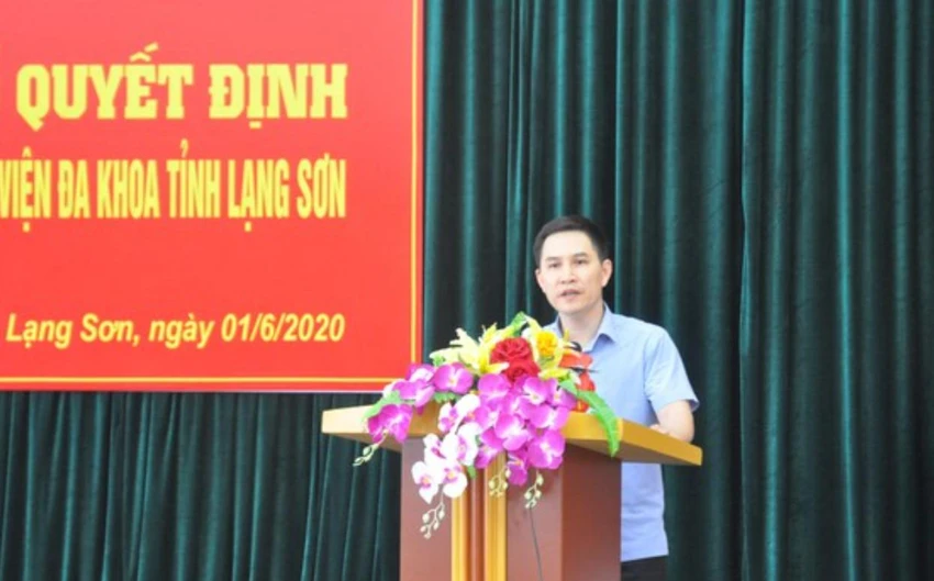 Ông Nguyễn Ngọc Tùng, Ủy viên Ban Thường vụ Đảng ủy, Phó Giám đốc Sở Y tế Lạng Sơn đã có đơn xin nghỉ việc. Ảnh CTV Ông Nguyễn Ngọc Tùng, Ủy viên Ban Thường vụ Đảng ủy, Phó Giám đốc Sở Y tế Lạng Sơn đã có đơn xin nghỉ việc. Ảnh CTV