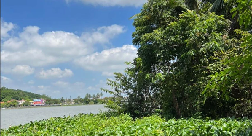 Khu vực phát hiện ông Nguyễn Đức L tự vẫn. Ảnh CTV Khu vực phát hiện ông Nguyễn Đức L tự vẫn. Ảnh CTV