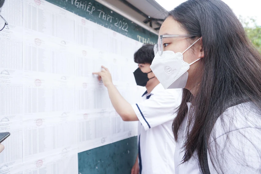 Thí sinh dự thi tốt nghiệp THPT năm 2022. Ảnh PHI HÙNG Thí sinh dự thi tốt nghiệp THPT năm 2022. Ảnh PHI HÙNG