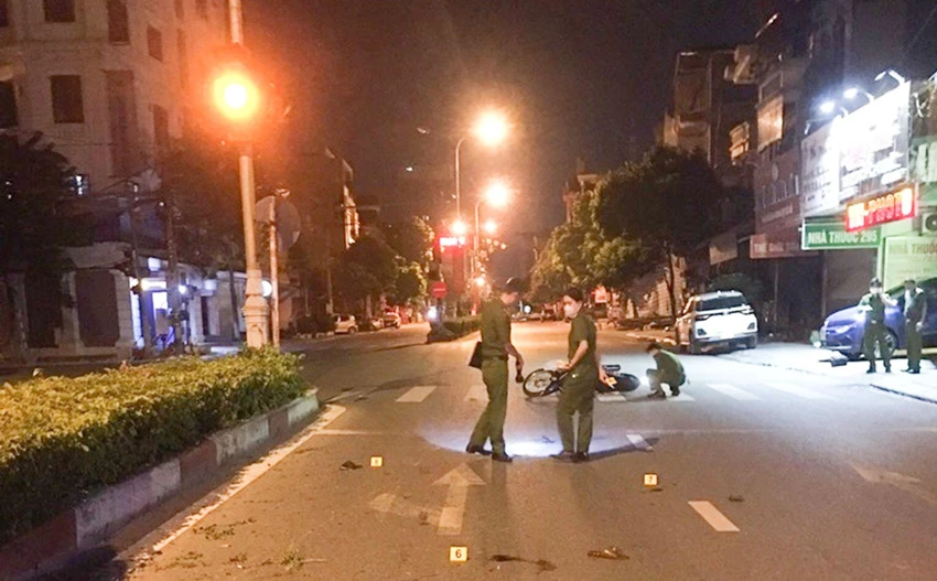 Hiện trường hôm xảy ra sự việc. Ảnh: CACC Hiện trường hôm xảy ra sự việc. Ảnh: CACC