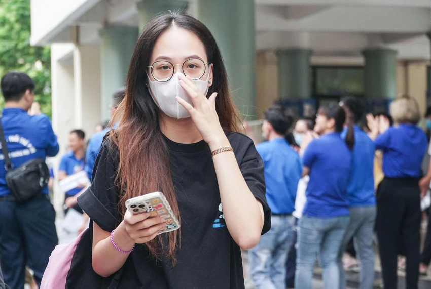 Thí sinh dự thi tốt nghiệp THPT năm 2022. Ảnh PHI HÙNG