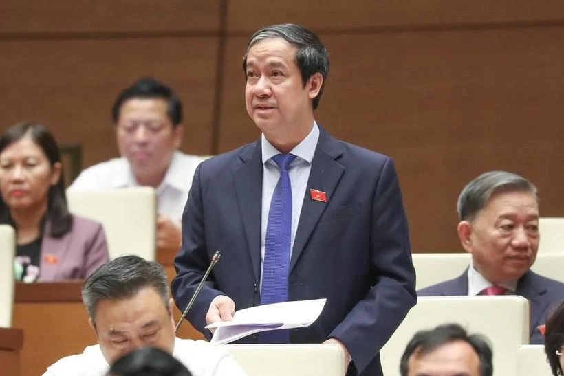 Ông Nguyễn Kim Sơn phát biểu trước Quốc hội chiều ngày 27-10. Ảnh: CTV Ông Nguyễn Kim Sơn phát biểu trước Quốc hội chiều ngày 27-10. Ảnh: CTV
