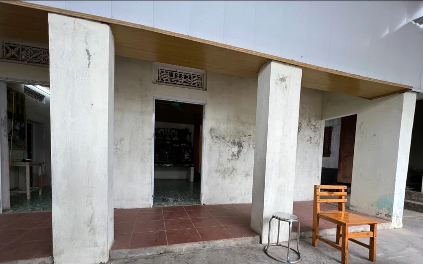 Ngôi nhà của gia đình bé Đ. Ảnh CTV