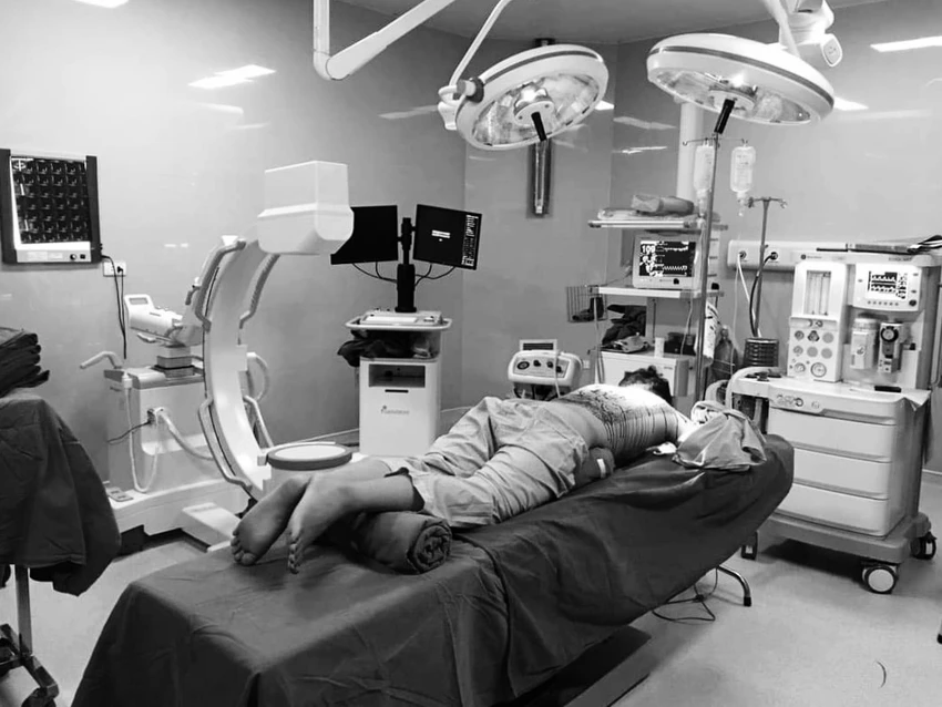 Hiện sức khỏe của nam thanh niên đã dần ổn định, phục hồi tốt. Ảnh: BVCC Hiện sức khỏe của nam thanh niên đã dần ổn định, phục hồi tốt. Ảnh: BVCC