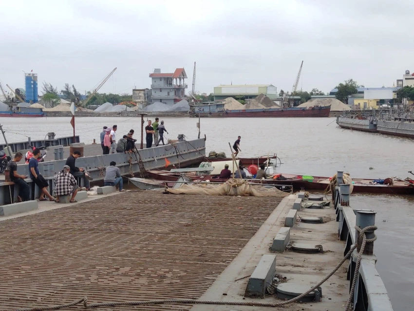 Khu vực nơi xảy ra sự việc. Ảnh CTV