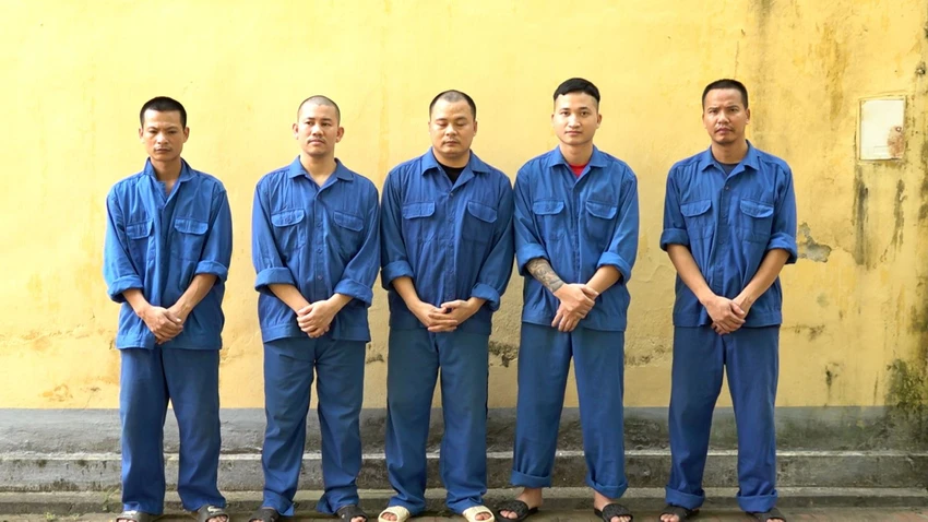 Một số người liên quan trong vụ án. Ảnh CA Một số người liên quan trong vụ án. Ảnh CA