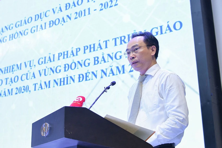Thứ trưởng Hoàng Minh Sơn phát biểu tại hội nghị. Ảnh CTV Thứ trưởng Hoàng Minh Sơn phát biểu tại hội nghị. Ảnh CTV