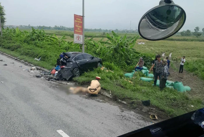 Thời điểm xảy ra vụ tai nạn. Ảnh: CTV Thời điểm xảy ra vụ tai nạn. Ảnh: CTV