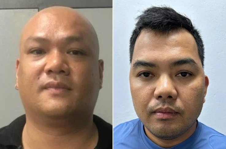 Hai bị can Tuấn và Đoàn. Ảnh: CACC