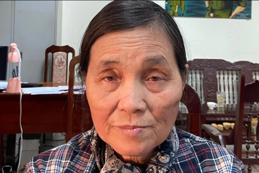 Nguyễn Thị Châm. Ảnh CA Nguyễn Thị Châm. Ảnh CA