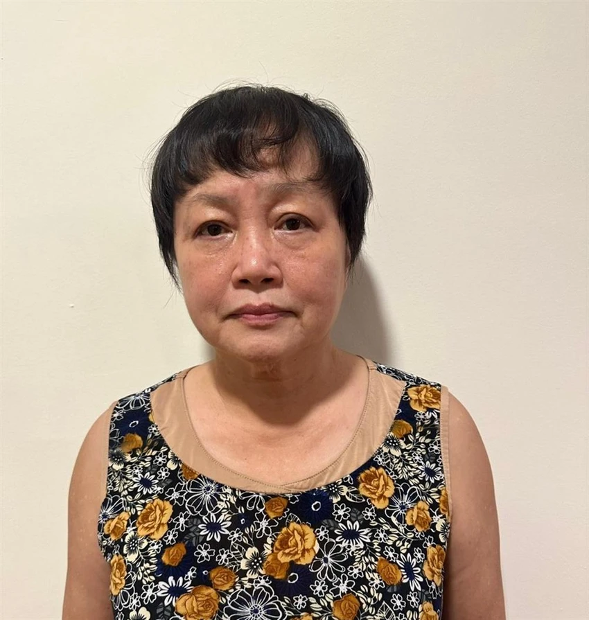 Bị can Trần Thị Bình Minh. Ảnh BCA Bị can Trần Thị Bình Minh. Ảnh BCA