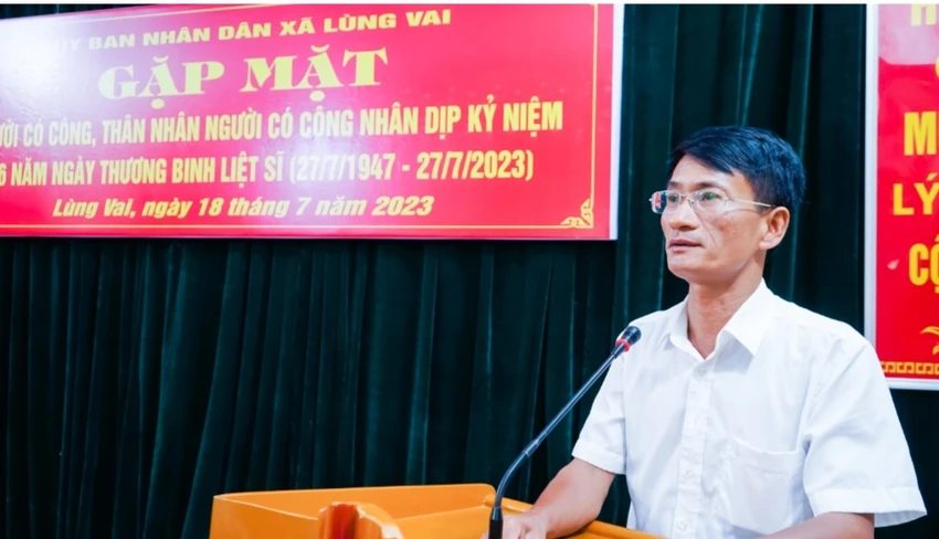 Chân dung ông Lê Ngọc Dương. Ảnh CTT huyện Mường Khương Chân dung ông Lê Ngọc Dương. Ảnh CTT huyện Mường Khương