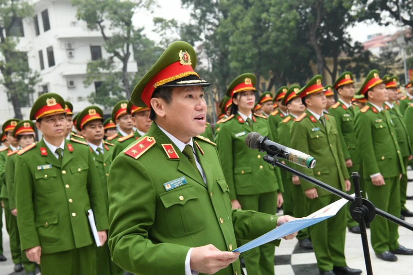 Thề đấu tranh không khoan nhượng với tội phạm ma tuý