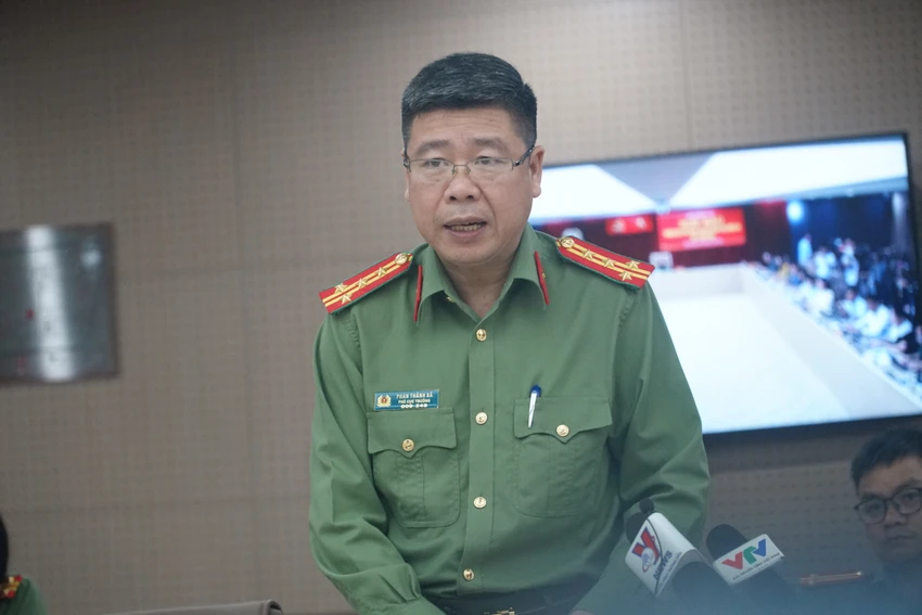 Đại diện Cục An ninh điều tra Bộ Công an thông tin về vụ Xuyên Việt Oil