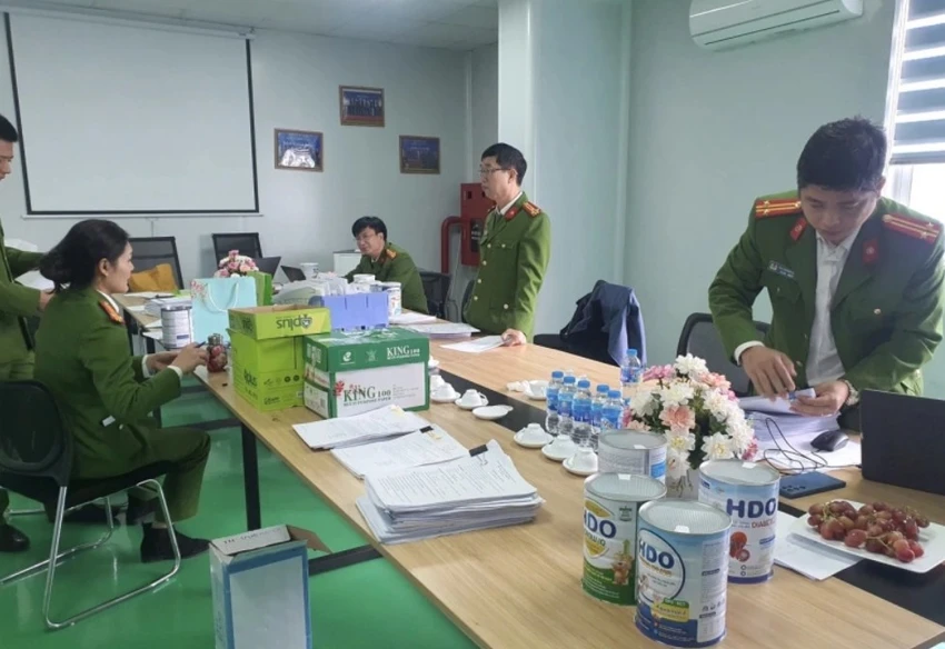 Sữa bột giả