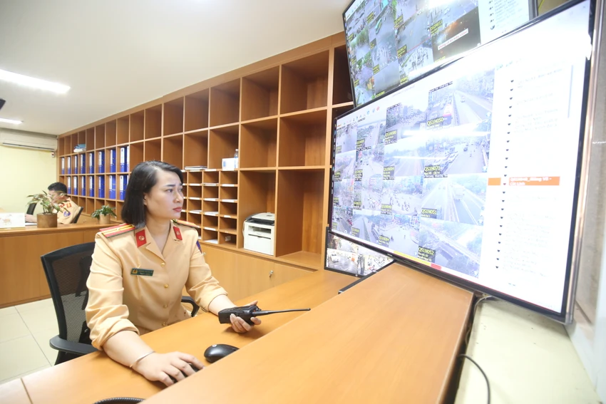 Cục CSGT giao thông khuyến cáo người dân có thể tra cứu phạt nguội thông qua trang thông tin điện tử. Ảnh PHI HÙNG