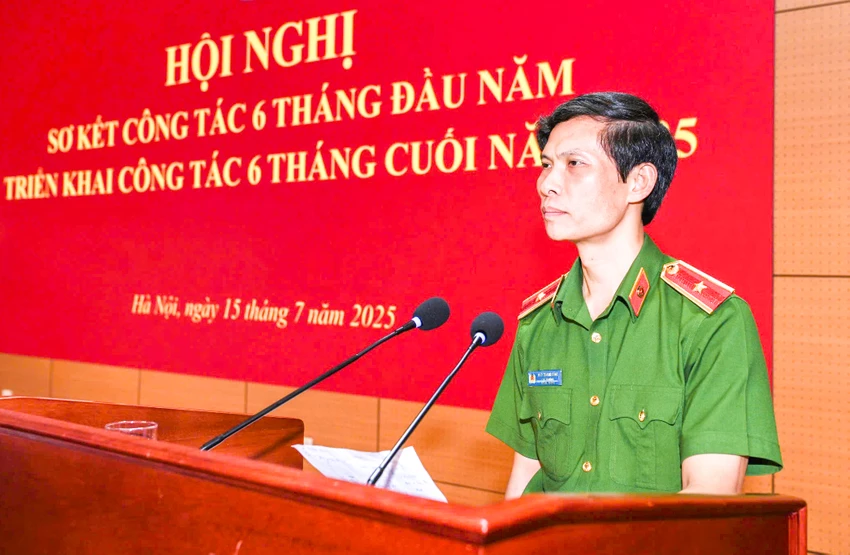 Cục Cảnh sát điều tra tội phạm về ma tuý (C04, Bộ Công an) tổ chức Hội nghị sơ kết 6 tháng đầu năm 2025.