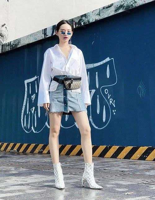 Sao Việt lần lượt diện đồ “lộn trái” xuống phố ảnh 4 Sao Việt lần lượt diện đồ “lộn trái” xuống phố ảnh 4