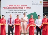 Hoa hậu Lương Thùy Linh tuyên truyền phòng chống mua bán người