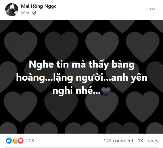 Nhiều nghệ sĩ chia buồn, tiếc thương danh hài Chí Tài ảnh 7 Nhiều nghệ sĩ chia buồn, tiếc thương danh hài Chí Tài ảnh 7