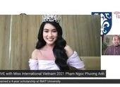 Á hậu Phương Anh nói tiếng Nhật khiến fan thích thú