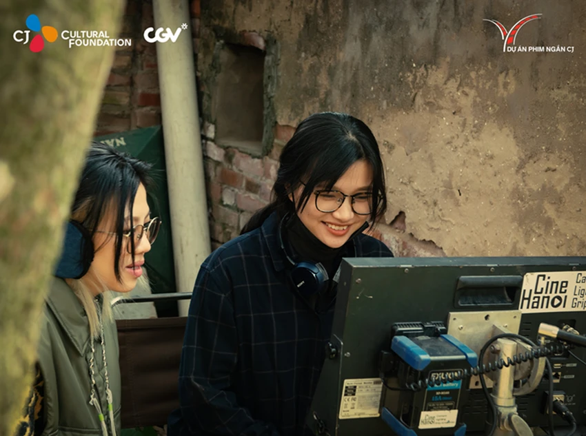 Hồ Thanh Thảo - Đạo diễn Điềm báo thuộc tốp 5 phim trong Dự án phim ngắn CJ mùa 3. Ảnh: CGV Hồ Thanh Thảo - Đạo diễn Điềm báo thuộc tốp 5 phim trong Dự án phim ngắn CJ mùa 3. Ảnh: CGV