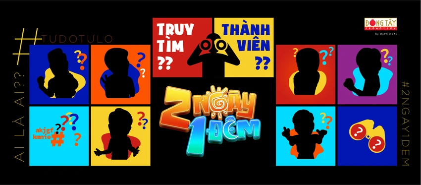 Poster chính thức đầu tiên của chương trình hé lộ sự xuất hiện của 6 Cast nam bí ẩn. Ảnh: CTCC