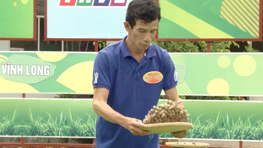 Anh Trung với thử thách tại chương trình. Anh Trung với thử thách tại chương trình.