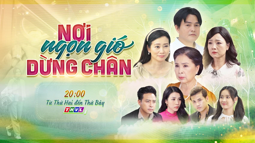 Poster phim Nơi ngọn gió dừng chân. Ảnh: SV Poster phim Nơi ngọn gió dừng chân. Ảnh: SV
