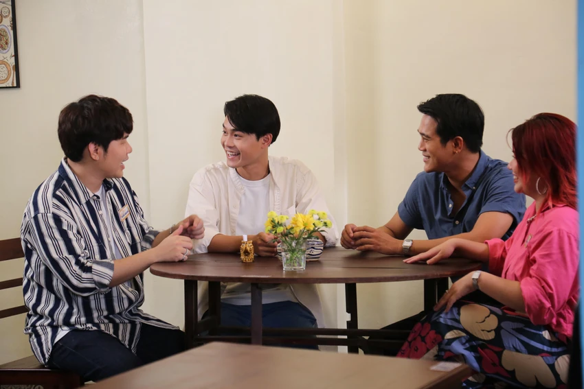 Các nhân vật tham gia chương trình tuần này. Ảnh: CTCC Các nhân vật tham gia chương trình tuần này. Ảnh: CTCC