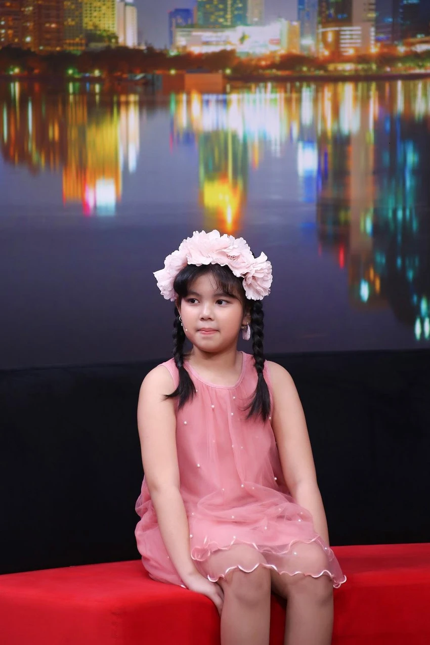 Bé Như Ý trong chương trình. Ảnh: CTCC Bé Như Ý trong chương trình. Ảnh: CTCC