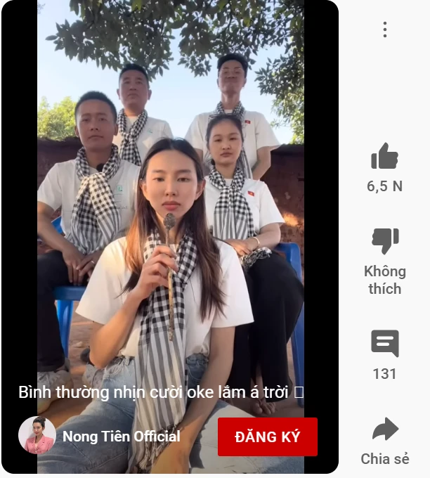 Những video YouTube Shorts của Thùy Tiên cùng Quang Linh Vlogs và team Châu Phi cũng nhận được hàng ngàn lượt thích của người xem.