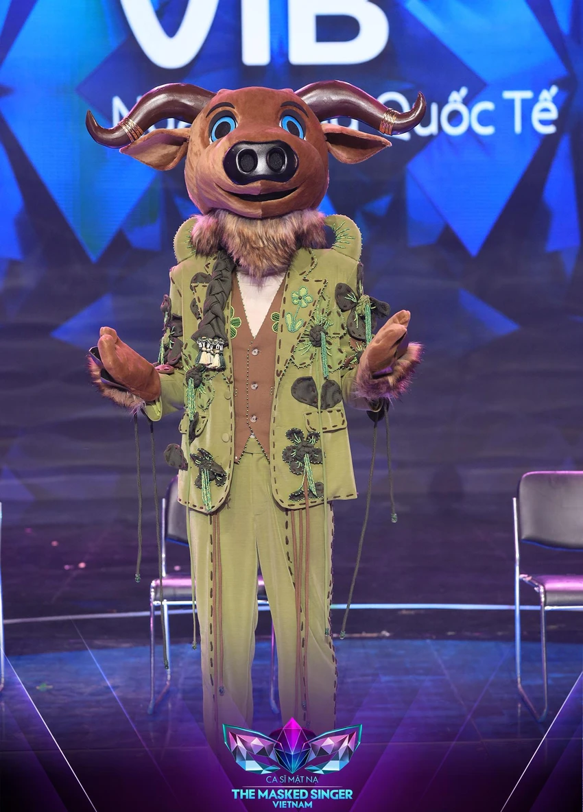 Mascot trâu Buffalove. Mascot trâu Buffalove.