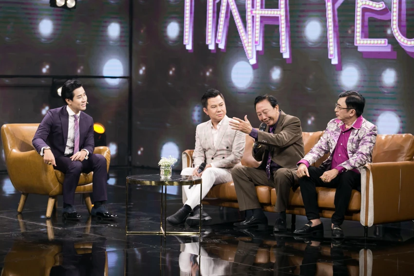 Nhạc sĩ Thế Hiển chia sẻ với chương trình. Nhạc sĩ Thế Hiển chia sẻ với chương trình.