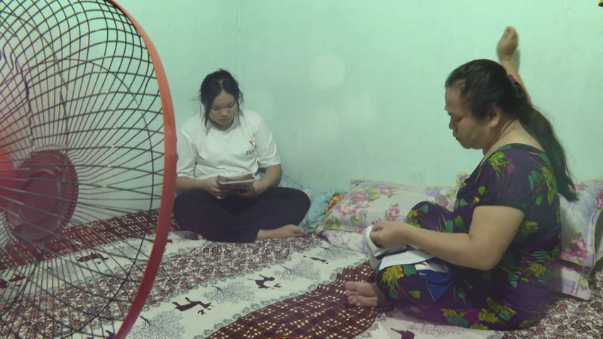 Gia đình chị Đặng Thị Ngôn. Ảnh: CTCC Gia đình chị Đặng Thị Ngôn. Ảnh: CTCC