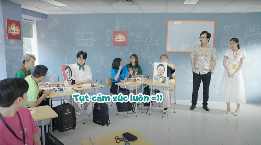 Tác phẩm của Phát La khiến thầy Xoay trải qua đầy đủ mọi cung bậc cảm xúc. Ảnh: CTCC Tác phẩm của Phát La khiến thầy Xoay trải qua đầy đủ mọi cung bậc cảm xúc. Ảnh: CTCC