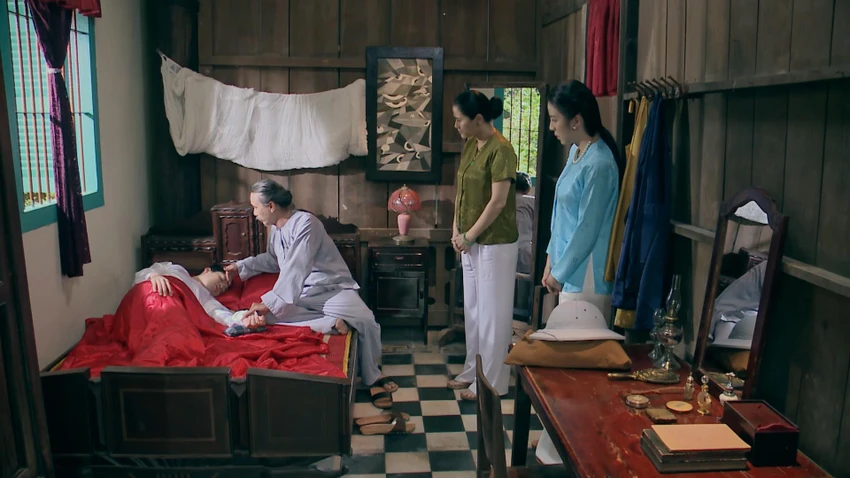 Lương bị ngộ độc thuốc. Lương bị ngộ độc thuốc.