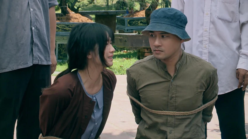Thành và Lan bị bắt tại nhà của Hồng. Ảnh: SV Thành và Lan bị bắt tại nhà của Hồng. Ảnh: SV