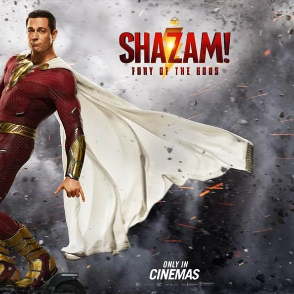 Poster phim Shazam! Fury Of The Gods. Poster phim Shazam! Fury Of The Gods.