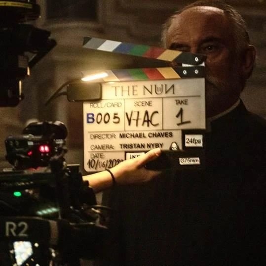 Hậu trường phim The Nun II. Hậu trường phim The Nun II.