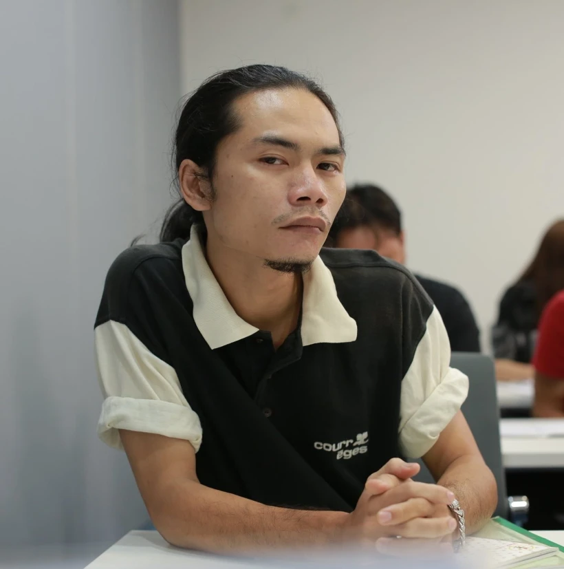 Một thành viên khác có ngoại hình “trưởng thành” hơn số tuổi thật - Uy Lê: 29 tuổi. Một thành viên khác có ngoại hình “trưởng thành” hơn số tuổi thật - Uy Lê: 29 tuổi.