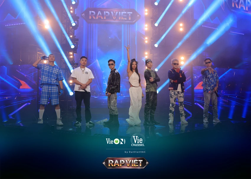 Ban huấn luyện Rap Việt mùa 3. Ảnh: CTCC Ban huấn luyện Rap Việt mùa 3. Ảnh: CTCC