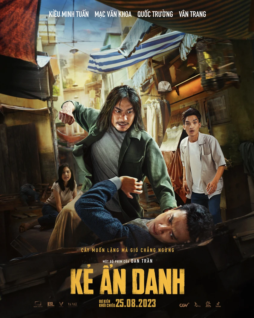 Poster bộ phim Kẻ ẩn danh. Ảnh: NSX Poster bộ phim Kẻ ẩn danh. Ảnh: NSX