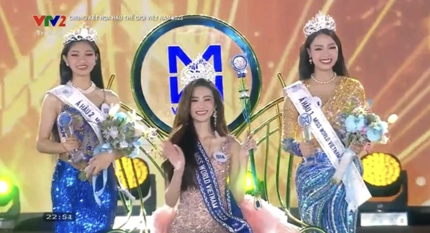 Ý Nhi là Miss World Vietnam 2023.