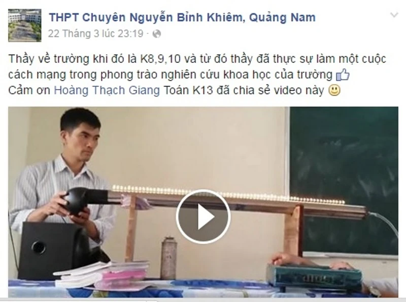 Thầy giáo 'nhảy múa' trên nền nhạc phim Hậu duệ mặt trời ảnh 1 Thầy giáo 'nhảy múa' trên nền nhạc phim Hậu duệ mặt trời ảnh 1