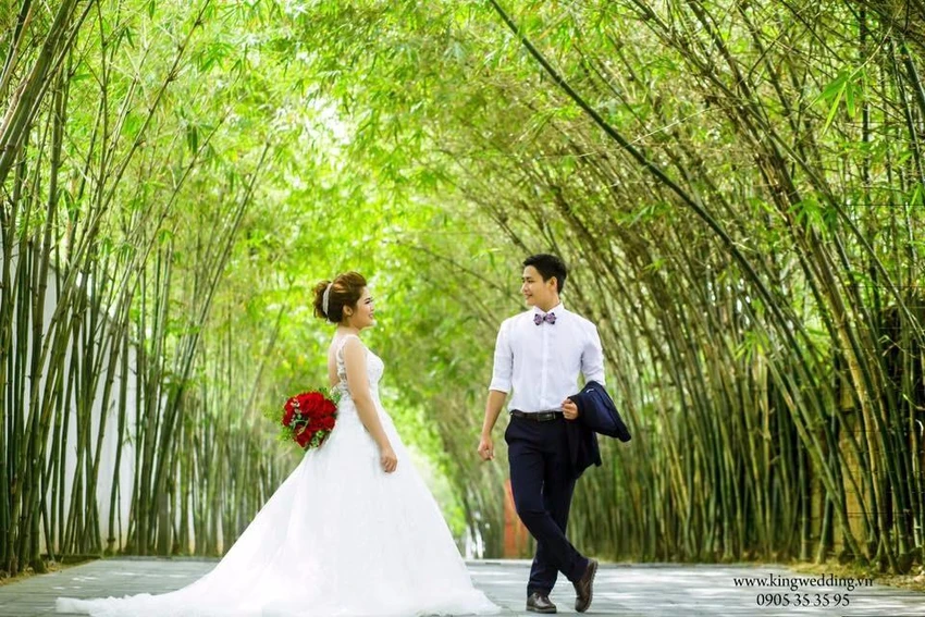 Hot boy trà sữa tung ảnh cưới lung linh với vợ Mập ảnh 1 Tấn Lợi hạnh phúc bên vợ chưa cưới
