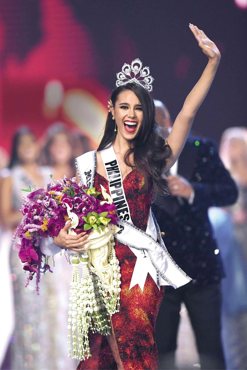 Hoa hậu Catriona Gray làm giám khảo chung kết Hoa hậu Hoàn vũ Việt Nam. Ảnh: BTC Hoa hậu Catriona Gray làm giám khảo chung kết Hoa hậu Hoàn vũ Việt Nam. Ảnh: BTC