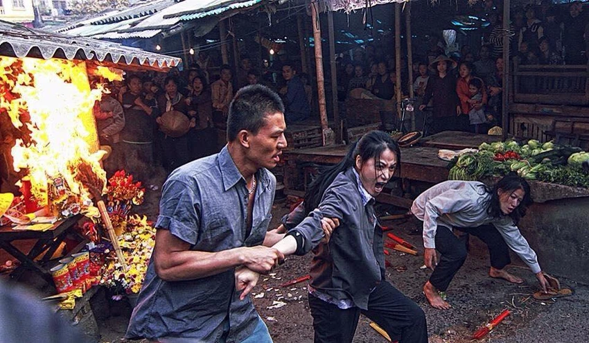Hiếu Nguyễn và Trương Ngọc Ánh trong phim Hương Ga. Ảnh: FBNV